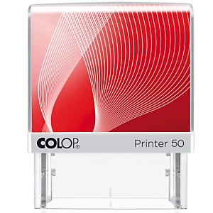 Colop Printer 50 G7 Sello personalizable con entintaje automático tinta negro