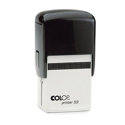 Colop Printer 53 Sello personalizable con entintaje automático tinta azul - 1