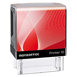 COLOP Printer Line Standard Timbro autoinchiostrante personalizzato Printer 10, 3 righe, 10 x 27 mm, Impronta Blu COLOP Printer Line Standard Timbro autoinchiostrante personalizzato Printer 10, 3 righe, 10 x 27 mm, Impronta Blu