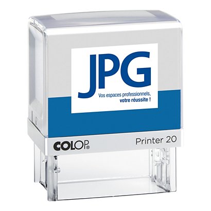 Colop Tampon encreur personnalisable Printer 20 - 4 lignes - 1