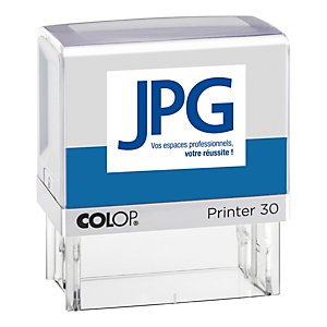 Colop Tampon encreur personnalisable Printer 30 - 5 lignes - Noir