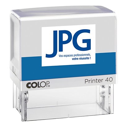 Colop Tampon encreur personnalisable Printer 40 - 6 lignes - 1