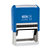 Colop Tampon encreur personnalisable Printer 55 - Bleu - 8 lignes - 1