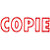 Colop Tampon encreur Printer 20 - Formule commerciale "Copie" - 2