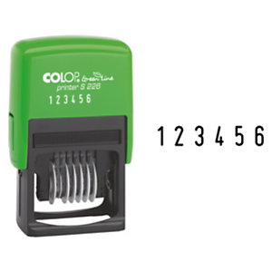 Colop Tampon numéroteur Printer Green Line S 226