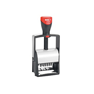 COLOP Timbro autoinchiostrante personalizzato con datario per farmacie 2008/P Heavy Duty Classic Line, 5 righe, 30 x 58 mm, Impronta Nera COLOP Timbro autoinchiostrante personalizzato con datario per farmacie 2008/P Heavy Duty Classic Line, 5 righe, 30 x 58 mm, Impronta Nera