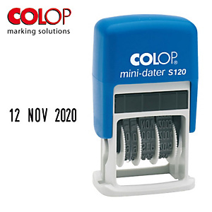Colop Timbro mini-datario con testo - Ricevuto Colop Timbro mini-datario con testo - Ricevuto