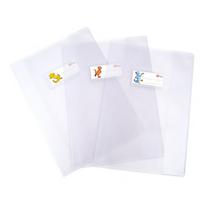 COLOROSA Coprimaxi goffrato Superseta - c/alette e portanome - A5 - PVC - trasparente neutro COLOROSA Coprimaxi goffrato Superseta - c/alette e portanome - A5 - PVC - trasparente neutro