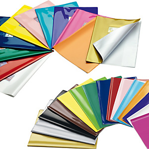 COLOROSA Coprimaxi Gold - c/alette - 21 x 30 cm - PVC - 300 mic - laccato verde chiaro a COLOROSA Coprimaxi Gold - c/alette - 21 x 30 cm - PVC - 300 mic - laccato verde chiaro a