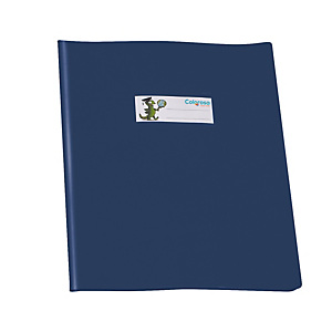 COLOROSA Copriquaderno GreenLine - c/alette - PVC - 220 mic - A5 - lucido coprente - blu COLOROSA Copriquaderno GreenLine - c/alette - PVC - 220 mic - A5 - lucido coprente - blu