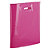 Coloured gloss plastic carrier bags, purple, 390x450x100mm, pack of 100 - 2