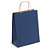Coloured Kraft paper carrier bags with twisted handles - 1