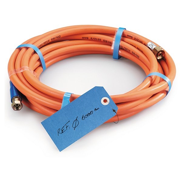 Coloured paper tags with wire ties, blue, 125x63mm, pack of 1000 - 2