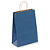 Coloured ribbed Kraft paper carrier bags with twisted handles - 2