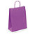 Coloured ribbed Kraft paper carrier bags with twisted handles - 8