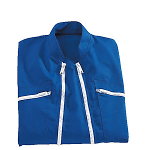 Combinaison de travail bleu Bugatti double fermeture, polycoton, taille XL Combinaison de travail bleu Bugatti double fermeture, polycoton, taille XL
