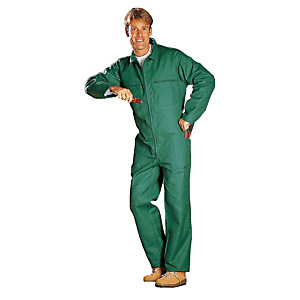 Combinaison de travail en polycoton vert US, taille M Combinaison de travail en polycoton vert US, taille M