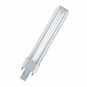 Compacte fluo lamp Dulux S 9W 840, Osram