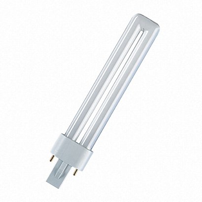 Compacte fluo lamp Dulux S 9W 840, Osram - 1