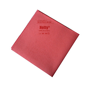 CONCEPT MICROFIBRE Lavette microfibre non tissée Netty Concept Microfibre rouge, lot de 5 CONCEPT MICROFIBRE Lavette microfibre non tissée Netty Concept Microfibre rouge, lot de 5