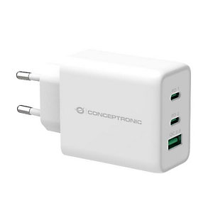 CONCEPTRONIC, Accessori notebook, 3-port 65w gan usb pd charger, ALTHEA12W