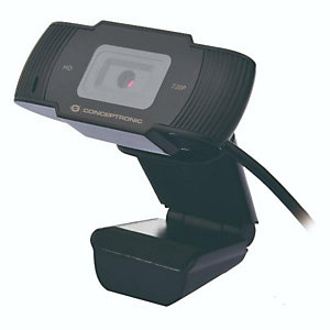CONCEPTRONIC, Web-cam, Webcam usb with mic - 1080x720 hd, AMDIS03B