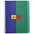 Conquerant Répertoire petits carreaux 17x22 cm 180 pages couverture carte recyclée couleurs assorties - 2