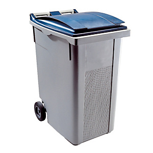 Container 2 wielen SULO voorgreep 360 L grijs/ blauw Container 2 wielen SULO voorgreep 360 L grijs/ blauw