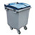 Container 4 wielen SULO voorgreep 400 L grijs/ blauw - 1