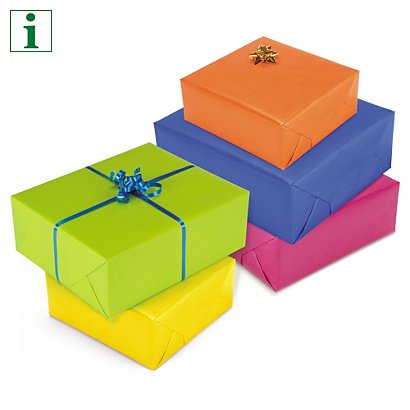 Contemporary coloured Kraft wrapping paper - 1