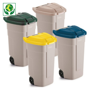 Conteneur 2 roues 100 litres RUBBERMAID Conteneur 2 roues 100 litres RUBBERMAID