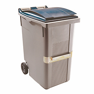 Conteneur 2 roues SULO avec prise ventrale 360 L gris/ bleu Conteneur 2 roues SULO avec prise ventrale 360 L gris/ bleu