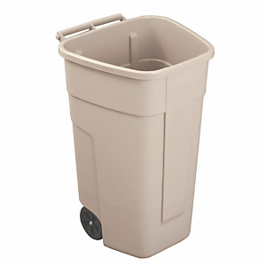 Conteneur d'intérieur 100 L Rubbermaid beige sans couvercle Conteneur d'intérieur 100 L Rubbermaid beige sans couvercle