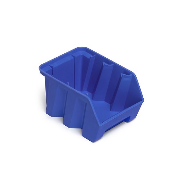 Contenitore a bocca di lupo salvaspazio blu 160 x 234 x 127 mm - 3,8 litri - 2