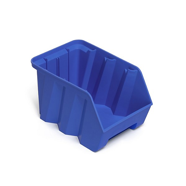 Contenitore a bocca di lupo salvaspazio blu 160 x 234 x 127 mm - 3,8 litri - 5