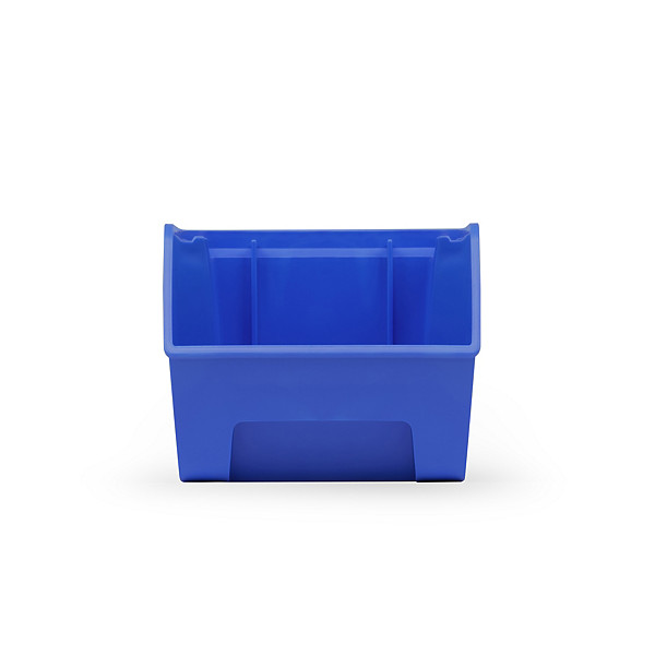 Contenitore a bocca di lupo salvaspazio blu 160 x 234 x 127 mm - 3,8 litri - 1