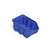 Contenitore a bocca di lupo salvaspazio blu 336 x 507 x 304 mm - 42 litri - 3