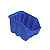 Contenitore a bocca di lupo salvaspazio blu 336 x 507 x 304 mm - 42 litri - 5