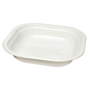 Contenitore fondo quadrato monouso in PP, Riciclabile, 18 x 18 x 4,5 cm, 11 g, Bianco (confezione 750 pezzi) Contenitore fondo quadrato monouso in PP, Riciclabile, 18 x 18 x 4,5 cm, 11 g, Bianco (confezione 750 pezzi)