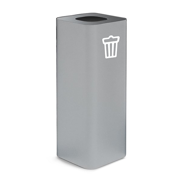 Contenitore grigio raccolta vetro con pittogramma magnetico verde capacità 100 litri - 3