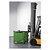 Contenitore in lamiera con fondo apribile grigio 1000x800x1000 mm - 3