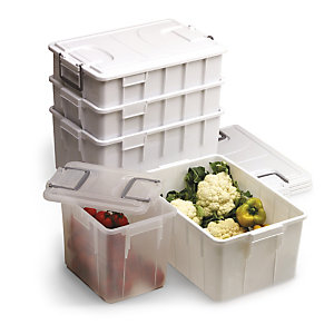 Contenitore industriale per alimenti con maniglie modello Food Box