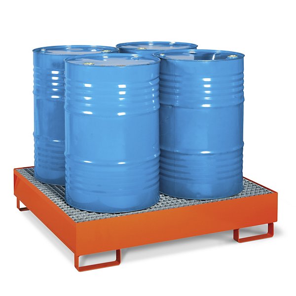 Contenitore portafusti per 4 fusti da 200 litri - 2