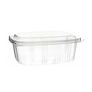 Contenitore semiovale con coperchio incernierato in PET, Capacità 500 cc, 15,5 x 13 x 5,5 cm, Trasparente (confezione 300 pezzi) Contenitore semiovale con coperchio incernierato in PET, Capacità 500 cc, 15,5 x 13 x 5,5 cm, Trasparente (confezione 300 pezzi)