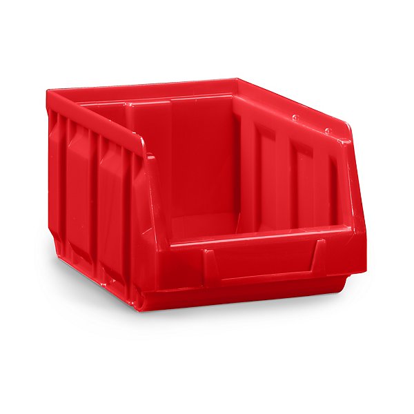 Contenitori a bocca di lupo gialli in polietilene 165 x 105 x 82 mm - 1 litro - 4