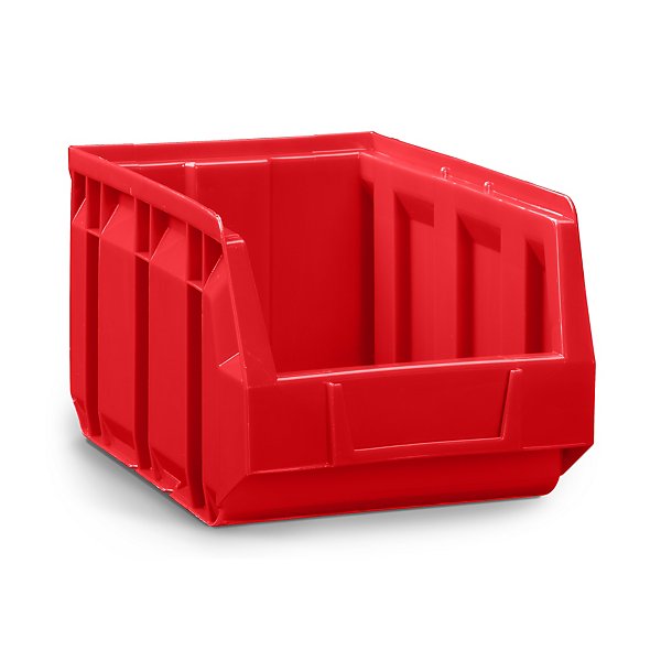 Contenitori a bocca di lupo gialli in polietilene 165 x 105 x 82 mm - 1 litro - 7