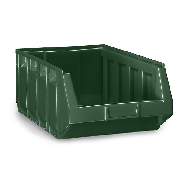 Contenitori a bocca di lupo gialli in polietilene 165 x 105 x 82 mm - 1 litro - 25