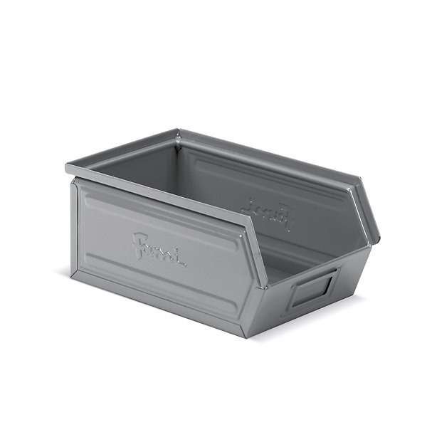 Contenitori a bocca di lupo in metallo 150 x 350 x 200 mm - 12,5 litri - 3