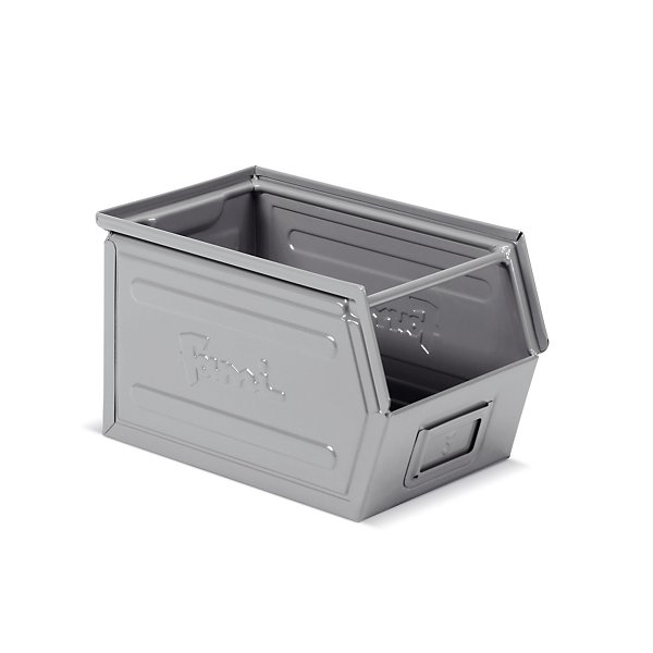 Contenitori a bocca di lupo in metallo 210 x 350 x 200 mm - 12,5 litri - 2