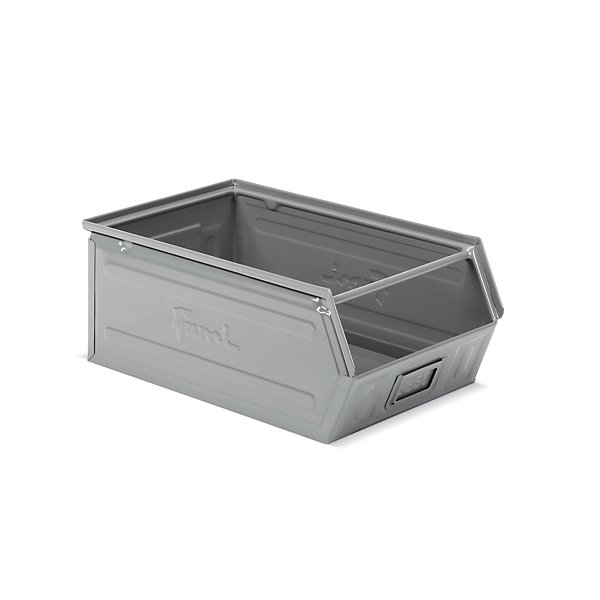 Contenitori a bocca di lupo in metallo 210 x 350 x 200 mm - 12,5 litri - 4
